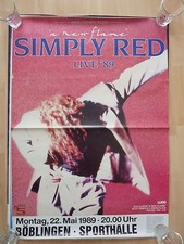 Simply red tourposter gebraucht kaufen  Stuttgart