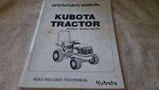 Tractor operators manual for sale  Wayland