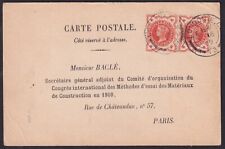 1899 international congress d'occasion  Expédié en Belgium