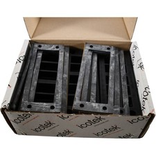Pacote com 10 NOVOS Quadros de Trânsito Icotek 48241 Split Multi Cable, KEL-ER 24/10, Preto comprar usado  Enviando para Brazil