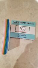 Large memo block for sale  BIRMINGHAM