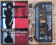 BRIGETTE McWILLIAMS - TAKE ADVANTAGE (VIRGIN VUSMC77) 1994 EUROPE CASSETTE TAPE comprar usado  Enviando para Brazil