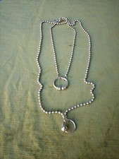 Collana palline doppia usato  Pinerolo