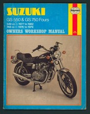 Suzuki gs550 gs750 for sale  UK