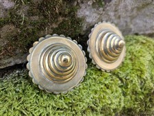 Vintage brass rosettes for sale  KIRKBY STEPHEN