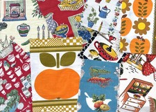 Vintage kitchen fabric for sale Vintage kitchen fabric for sale  HERNE BAY