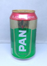 Edição vazia de 2019 Lata de cerveja PAN Gold; 330 ml/11,2 fl oz; ABERTA NA PARTE INFERIOR (Croácia) comprar usado  Enviando para Brazil