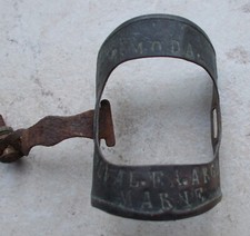 Ancien porte plaque d'occasion  Bayeux