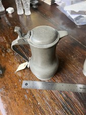 Antique pewter hinged for sale  Moss Landing