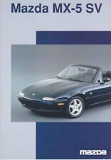 Catalogue Brochure Mazda MX5 SV 03/1997,  Suisse en français na sprzedaż  Wysyłka do Poland
