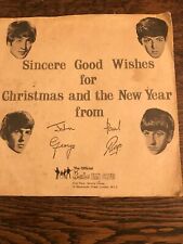 Beatles christmas fan for sale  CHINNOR