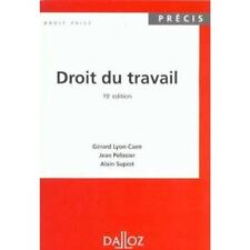Livre droit travail d'occasion  Versailles