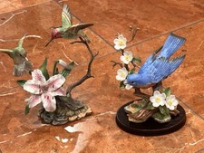 Usado, LOTE DE ESTATUETAS SONGBIRDS OF BEAUTY BLUEBIRD APPLE BLOSSOM ANNAS BEIJA-FLOR MARURI comprar usado  Enviando para Brazil