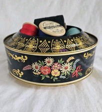 Vintage sewing tin for sale  LONDON
