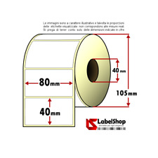 Rotolo 1150 etichette usato  Italia