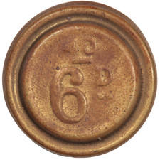 Interesting vintage sixpence for sale  BRISTOL
