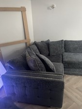 lovely grey sofa for sale lovely grey sofa for sale  TADWORTH