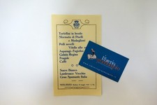 Menu hotel regina usato  Italia