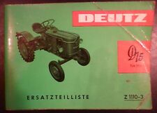Deutz tractor d15.1 d'occasion  Expédié en Belgium