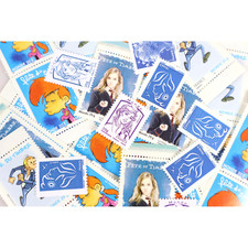 Lot timbres lettres d'occasion  Brignais