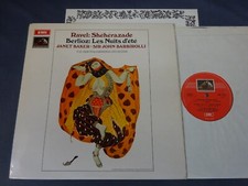 RAVEL - SHEHERAZADE / BERLIOZ - LES NUITS D'ETE LP, Barbirolli, EMI ASD 2444 segunda mano  Embacar hacia Mexico