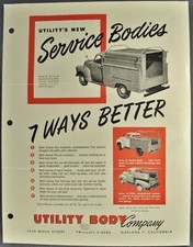1953 utility truck for sale  Olympia