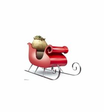 Santa sleigh life for sale  Viborg