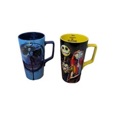 Conjunto de caneca de café The Nightmare Before Christmas JACK SKELLINGTON SALLY TALL comprar usado  Enviando para Brazil