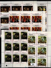 NB 9X CONGO 1969 - MNH - PINTURA - ARTE - ENVIO, usado comprar usado  Enviando para Brazil