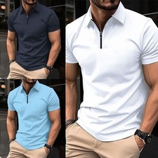 Mens zip neck for sale  UK