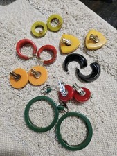 Bakelite earrings lot for sale  Yorktown