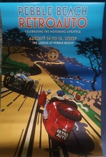 Poster pebble beach usato  San Giovanni Valdarno