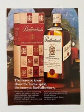 Pubblicità vintage ballantine usato  Italia