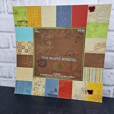Almofadas de papel e cartolina usadas 12x12" para scrapbook várias marcas comprar usado  Enviando para Brazil