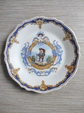 Ancienne assiette faience d'occasion  Bayeux