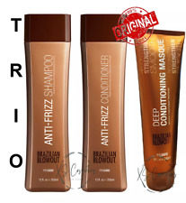 Xampu e condicionador Brazilian Blowout e máscara profunda TRIO comprar usado  Enviando para Brazil
