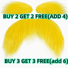 Yellow mustache eyebrow for sale  UK