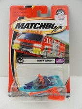 2001 Matchbox #24 Wave King / Barco de Esqui (Azul/Branco) comprar usado  Enviando para Brazil