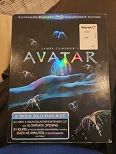 Avatar (Blu-ray, 2009) Extended Blu-ray Extended Edition 3 Disc Set comprar usado  Enviando para Brazil