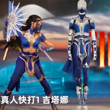 Fantasia cosplay Mortal Kombat 1 Kitana vestido de festa Halloween carnaval comprar usado  Enviando para Brazil