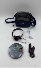 CD player compacto pessoal portátil Aiwa XP-V710C com fones de ouvido e estojo comprar usado  Enviando para Brazil