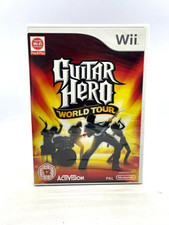 Używany, Guitar Hero World Tour Nintendo Wii (nowy i zapieczętowany) PAL TESTOWANY W JĘZYKU ANGIELSKIM, Nowy na sprzedaż  PL