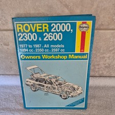 Haynes manual rover for sale  BRACKLEY