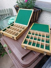 Vintage wooden storage for sale  LOUGHBOROUGH