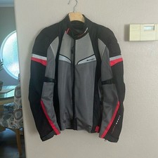 Jaqueta de motocicleta masculina MOTOBOY tamanho M acolchoada zíper completo reflexiva corrida, usado comprar usado  Enviando para Brazil