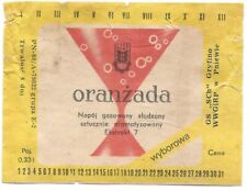 Etykieta Polska/Polska ok. 1980: Gryfino, stara etykieta na butelki (Griffhagen) na sprzedaż  Wysyłka do Poland