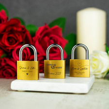 Personalised engraved padlock for sale  HALESOWEN