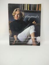 Marilyn Monroe Fragments: Poems, Intimate Notes, Letters - Paperback - GOOD comprar usado  Enviando para Brazil