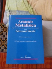 Libro metafisica aristotele usato  Isola Vicentina