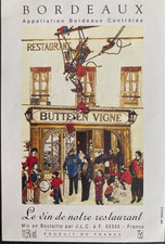 Etiquette vin bordeaux d'occasion  Saint-Perdon